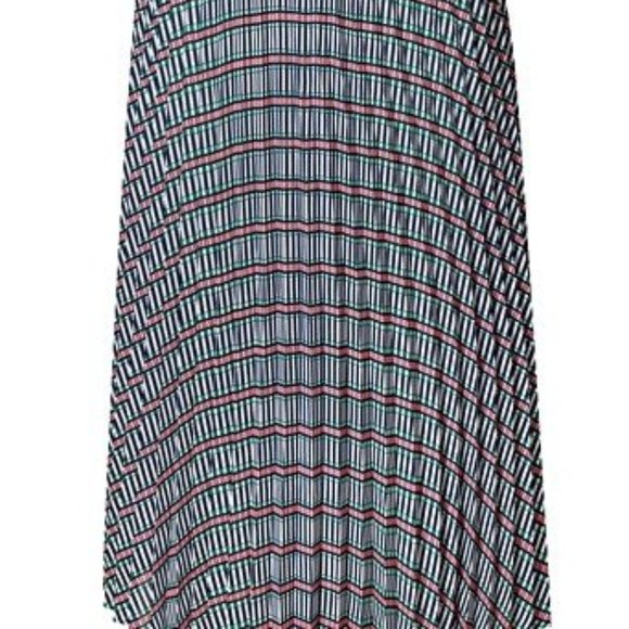 Oliver Bonas Explore Abstract Print Midi Skirt - Picture 10 of 14